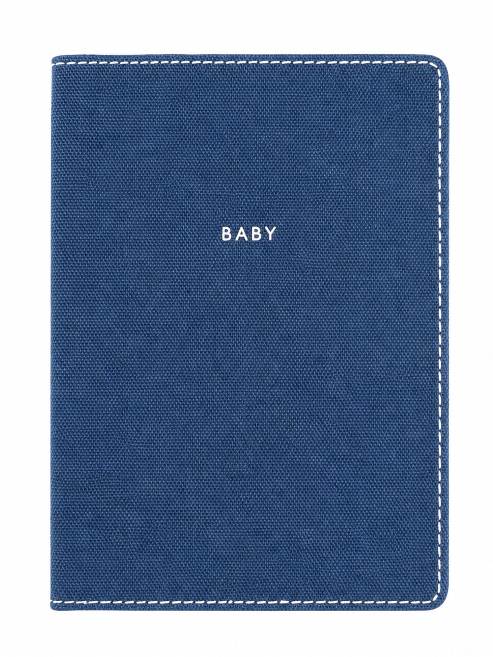 Kate Spade Baby Stitched Canvas Folding Duo Photo Frame